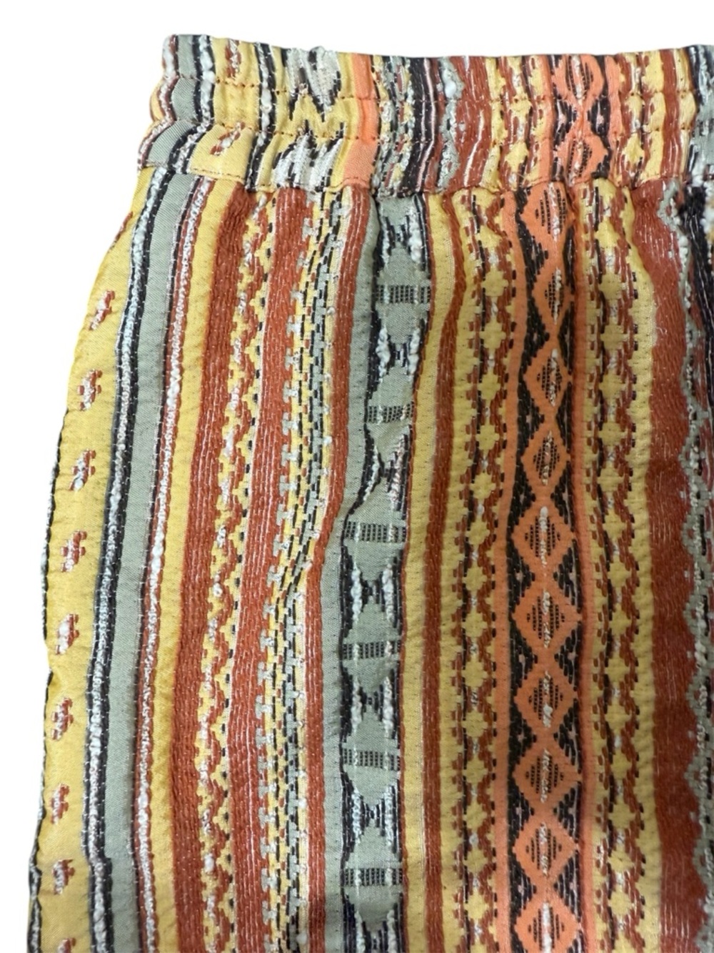Calypso St. Barth Gideona Embroidered Bohemian Mini Skirt Medium M Retail $195 - Picture 9 of 11